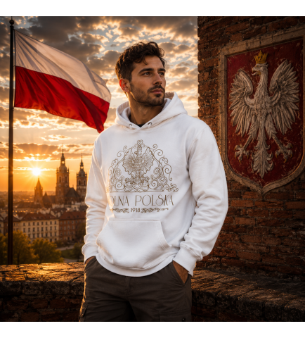 Bluza z kapturem  WOLNA POLSKA